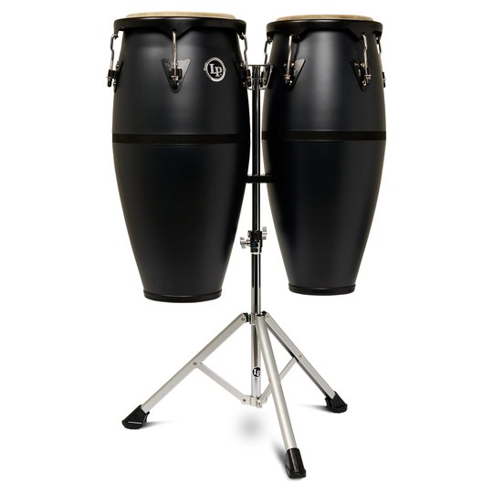 LP Discovery Conga Set with Stand — Onyx