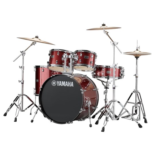 Yamaha Rydeen Drum Kit — Burgundy Glitter