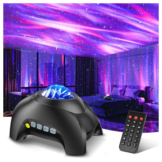 Northern Lights Star Projector — Bluetooth Speaker